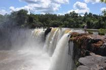Cachoeira São Romão vista por cima, no P.N da Chapada das Mesas, região de Carolina - MA